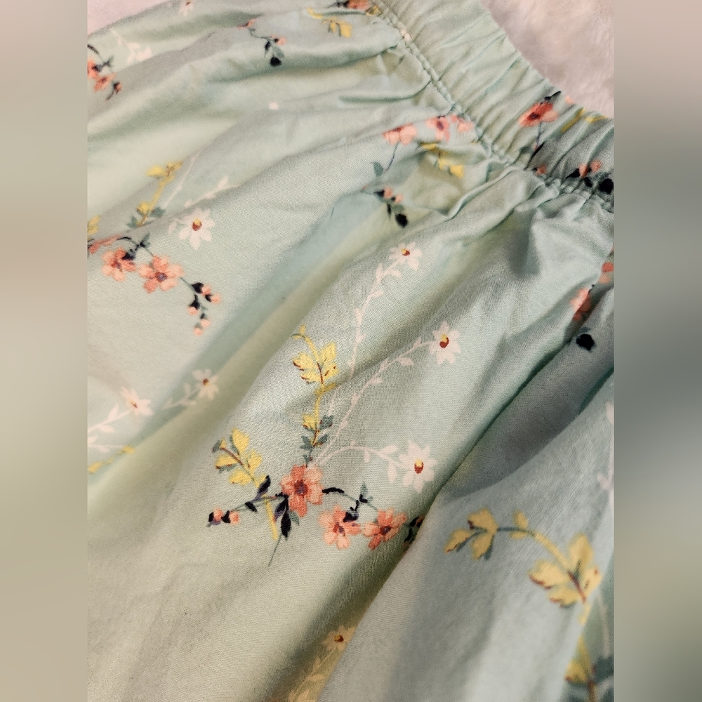NWOT GAP Mint Floral Skirt, Size M(8) - Picture 3 of 6